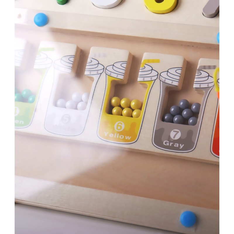 Montessori Toy Manufacturer - Rainbow Blocks Xylophone Bead Maze