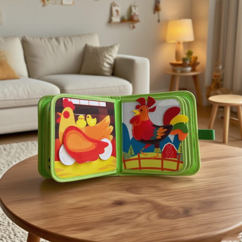 Busy Book Manufacturer - Plane Car Travel Buckle Training Game