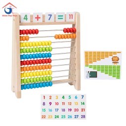 Wooden Abacus Factory - Number Counting Calculating Game Toy