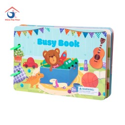 Cognitive Puzzle Manufacturer - Quiet Sticker Paper Educational Toy