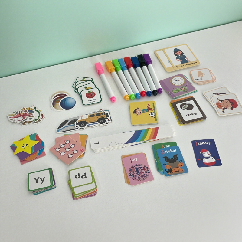 Smart Book Manufacturer - 26-Word Early Learning Picture Cards