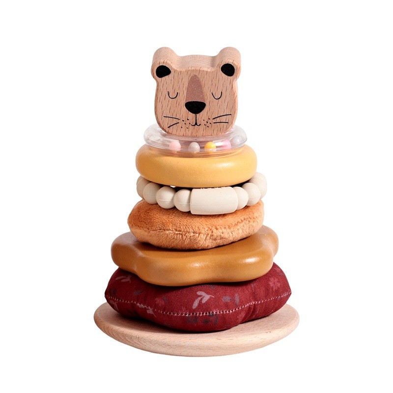 Balance Stones Factory - Wooden Stacking Balancing Kids Toy