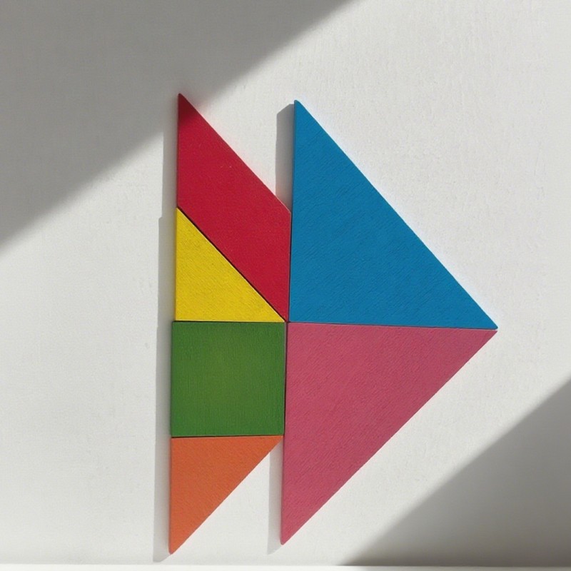 3D Puzzle Manufacturer - Light-Up Music Tangram DIY Toy