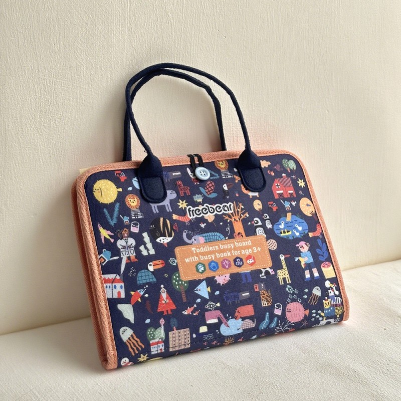 Sensory Board Factory - Basic Life-Skills Learning Felt Board