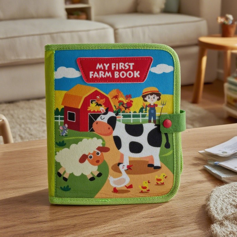 Busy Book Manufacturer - Plane Car Travel Buckle Training Game