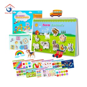 Quiet Books Manufacturer - Toddlers Activities Learning Reusable