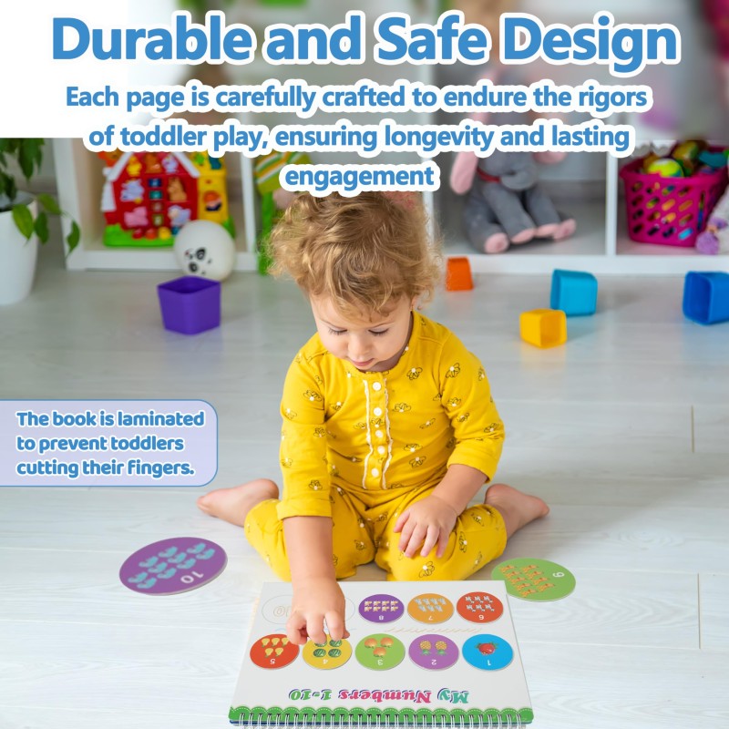 Quiet Books Manufacturer - Toddlers Activities Learning Reusable