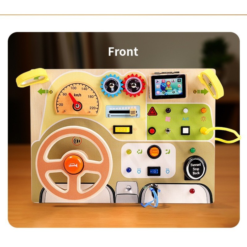 Busy Board Factory - Electronic LED Light Sensory Learning Toy