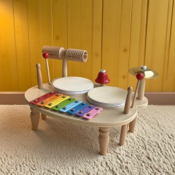 Music Toy Manufacturer - Six in One Xylophone Drum Sensory Toy