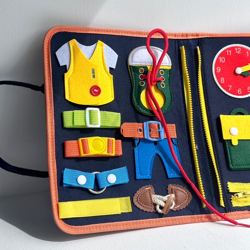 Felt Busy Board Manufacturer - Toddler Montessori Early Education