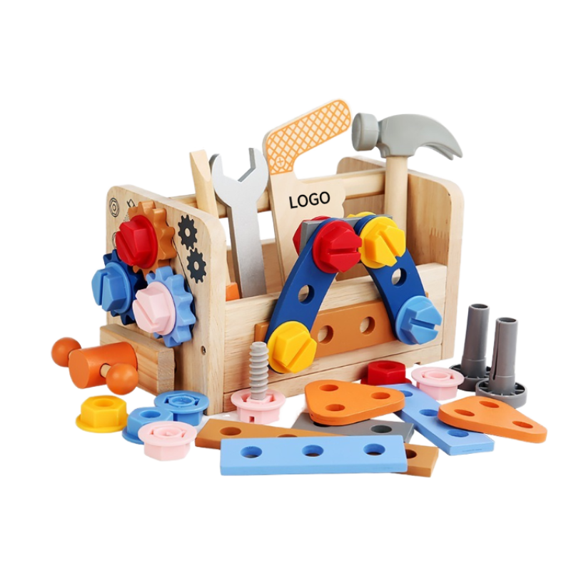 Bowling Toys Supplier - Rainbow Wooden Bowling Pins Balls Set