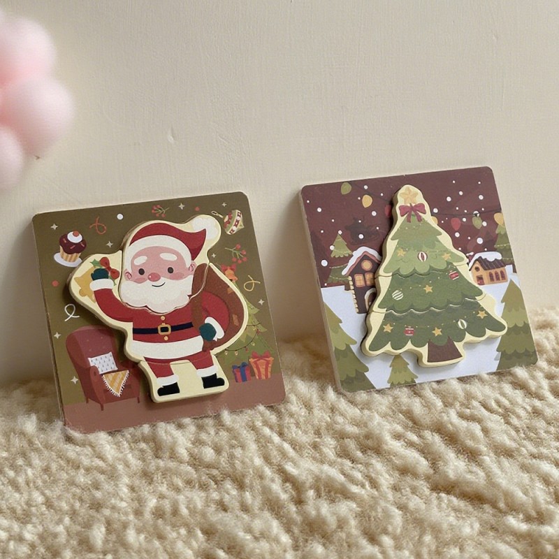 Animal Puzzle Supplier - 3D Tree Shape Pegged Matching Game