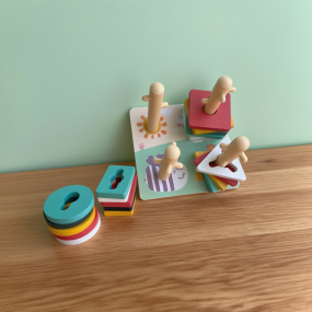 Building Block Sets Factory - DIY Archimedes Wood Educational Toy