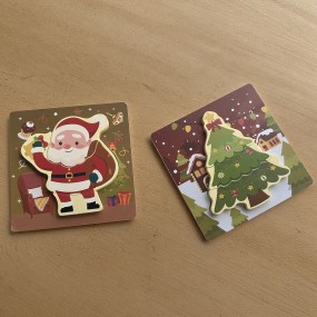 Christmas Decorations Factory - Felt Bow Tie Gingerbread Man Light