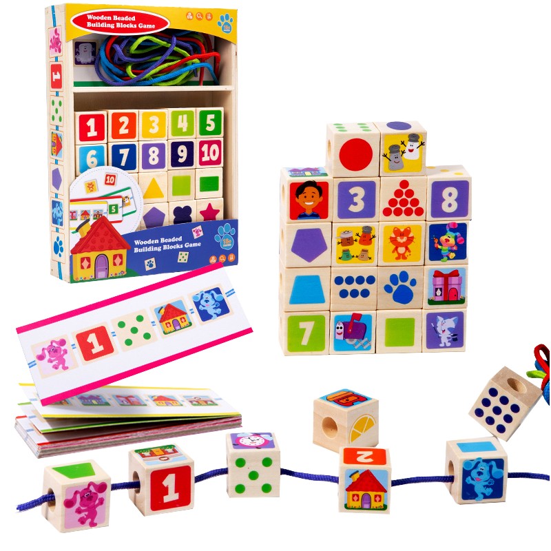 Building Blocks Supplier - Solid Wood Figures Playhouse Pretend Toy