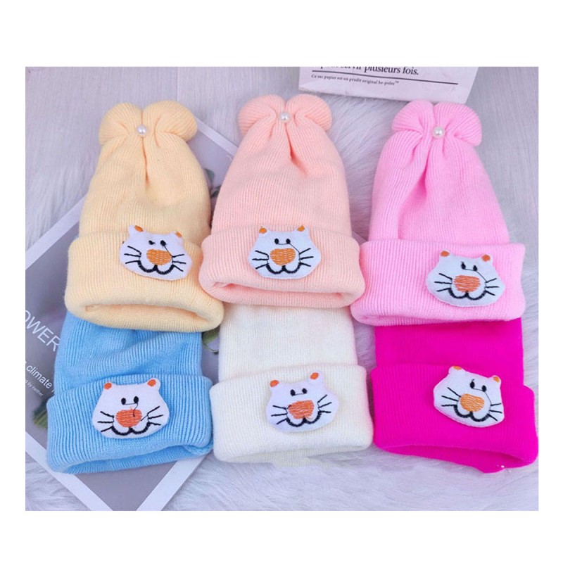 Baby Hats Supplier - Wholesale Classic Toddler Beanie Winter Knit Soft Warm Hats