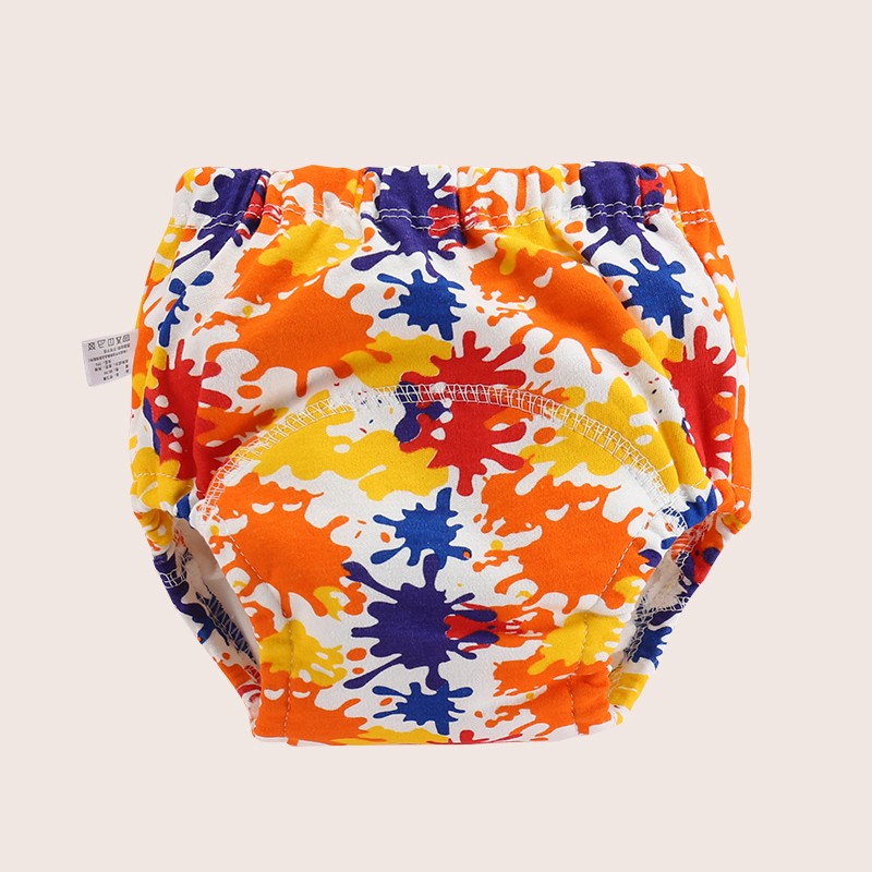 Toddler Training Underwear Supplier - With Wings 100% Cotton Washable Cloth Diaper