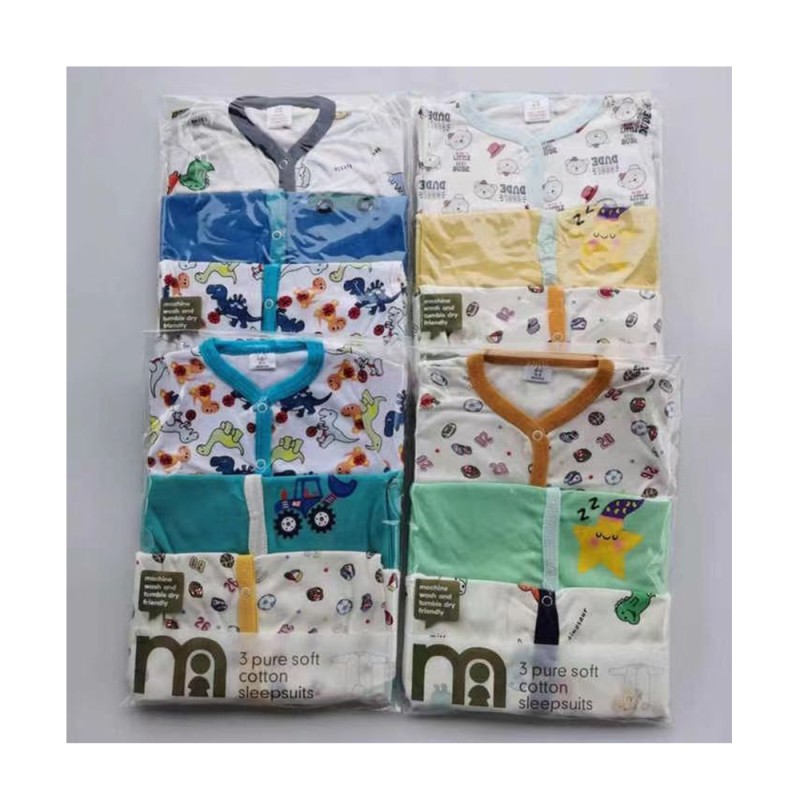 Baby Girls Romper Manufacturer - 100% Cotton One Piece Coverall Footie Bamboo Pajamas