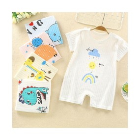 Newborn Baby Clothes Factory - Rompers Infant Pajamas Organic Outfit Short Sleeve