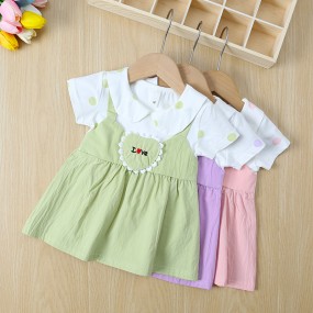 Toddle Girls Dress Supplier - 1-4 Years Cotton Tutu Dresses Princess Tulle Skirts