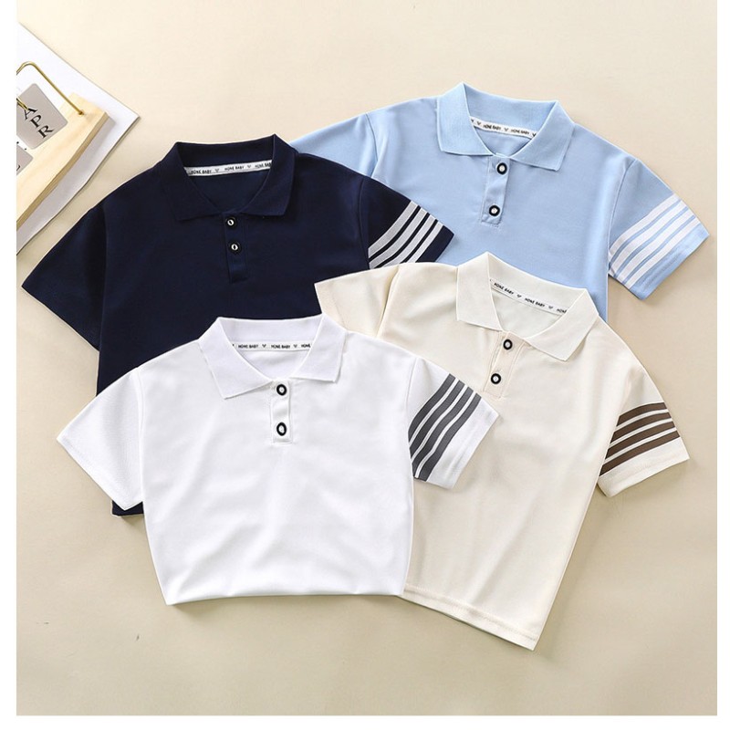 Boys Shirts Factory - Kids Crew Neck Short Sleeve T-Shirts Printed Bamboo T-Shirts