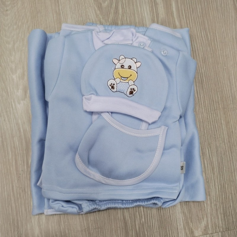 Baby Layette Gift Set Factory - 11-Piece Boy Girl Clothes Bodysuits Pants Accessories