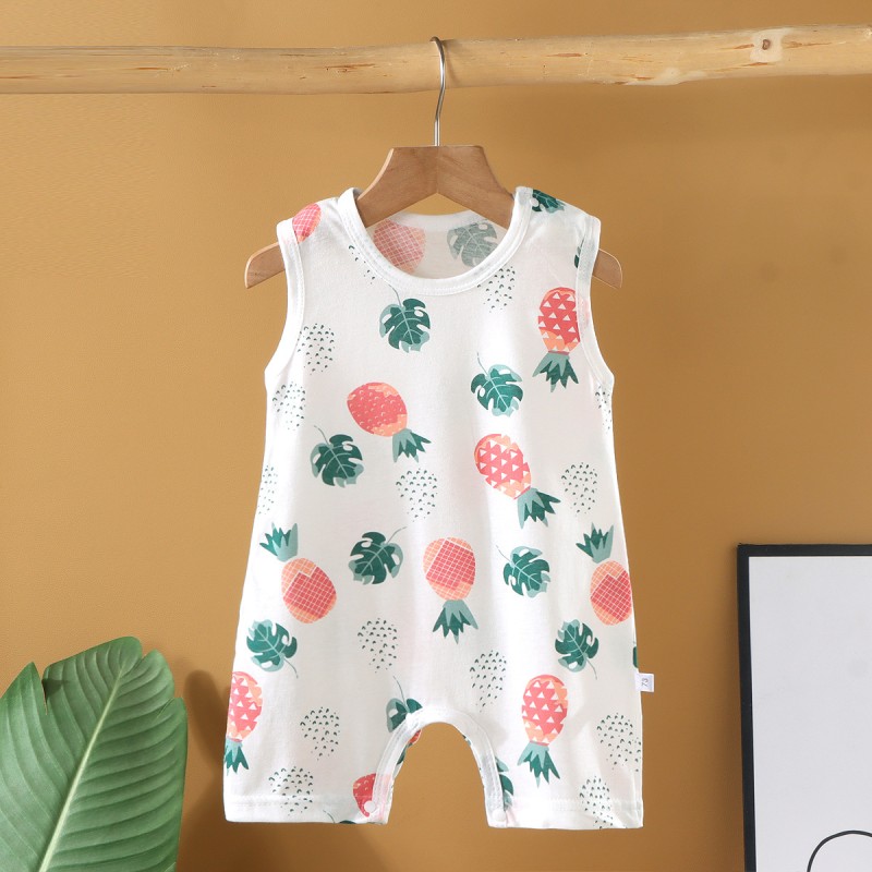 Baby Romper Supplier - Cotton Funny Light Envelope Sleeveless Knitted Outfit 0-18M