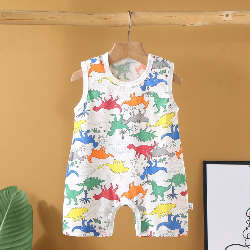Baby Romper Supplier - Cotton Funny Light Envelope Sleeveless Knitted Outfit 0-18M