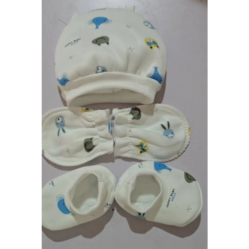 Baby Accessories Set Manufacturer - No Scratch Mittens and Socks Sets Multicolor Set