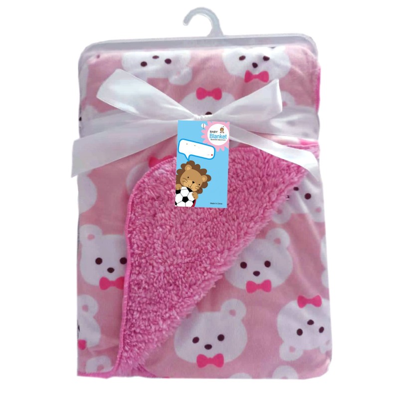 Ultra Soft Baby Blanket Manufacturer - Mink and Sherpa Toddler Boy Blanket Nursery