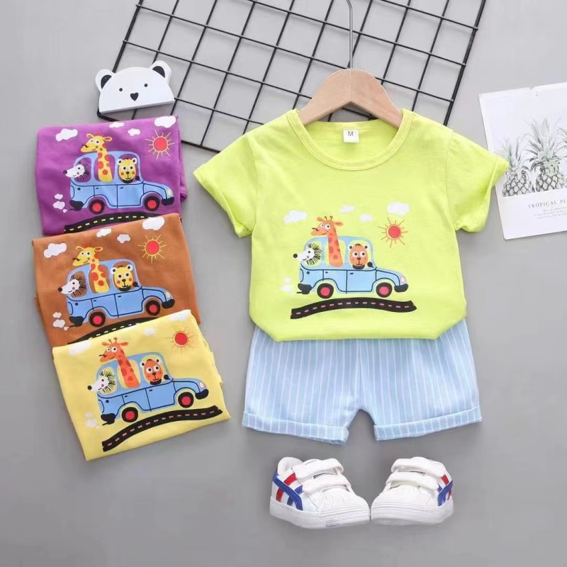 Baby Girl Shorts Set Supplier - Daisy Crop Vest Tank Tees Tops Short Pants Two Piece