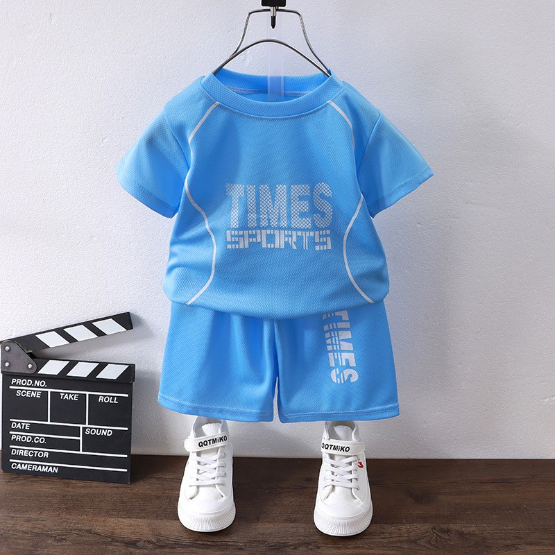 Boys Clothes Manufacturer - Toddler Basketball Jersey Outfit Tank Top Shorts Tracksuit