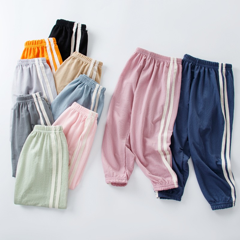 Summer Kids Pants Supplier - Mosquito Pants Active Athletic Jogger Sweatpants Toddlers