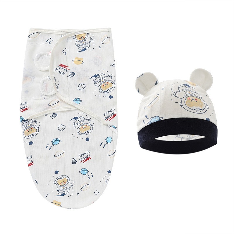 Newborn Swaddle Set Factory - Blankets Hats Sets Receiving Blanket Swaddle Sack Gift