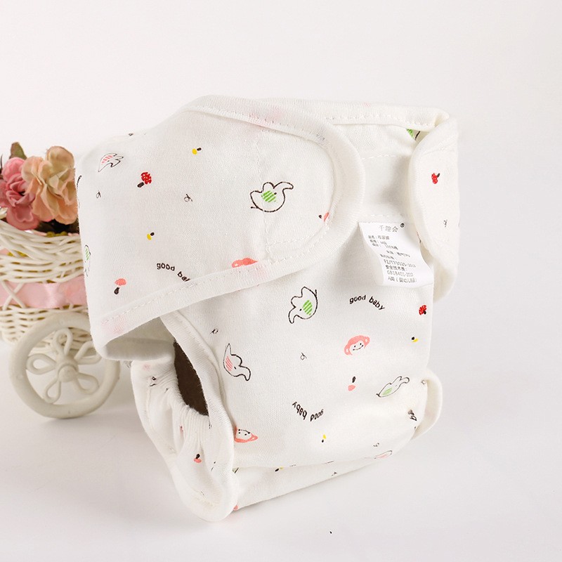 Adjustable Baby Pants Supplier - Printed Reusable Underwear 100% Cotton Potty Training