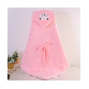 Cute Baby Items Manufacturer - Newborn Plush Nursery Swaddle Blankets Hooded Blankets