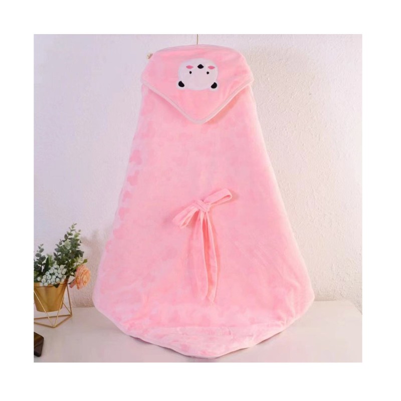 Cute Baby Items Manufacturer - Newborn Plush Nursery Swaddle Blankets Hooded Blankets