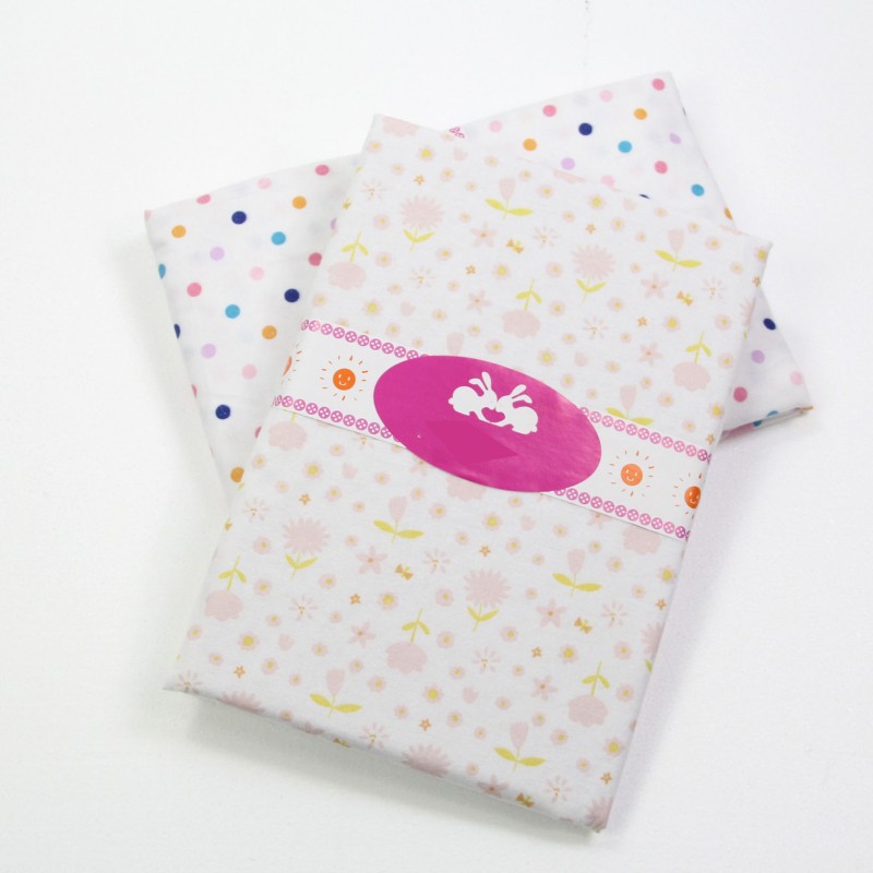 Newborn Swaddle Blankets Factory - Large 100x150cm Soft Cotton Neutral 2 Pack Flannel