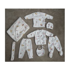 Newborn Clothes Supplier - 8PCS Baby Girl Boy Clothes 0-3 Months Winter Gifts Set