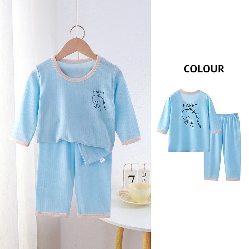 Toddler Girl Clothes Supplier - Wholesale Summer Outfit Long Sleeve Pajamas for Kids