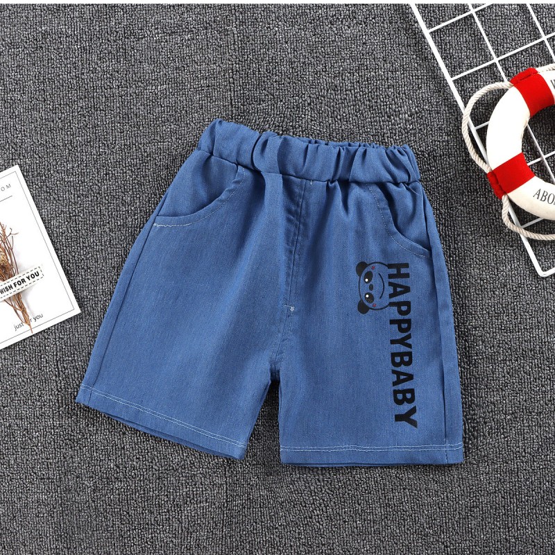 Toddler Jean Shorts Factory - Boys Kids Demin Jeans Shorts Elastic Waist Summer