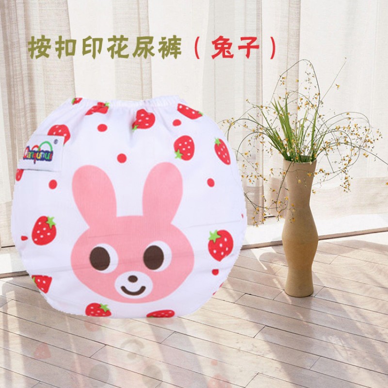 Potty Training Pants Manufacturer - 0-3T Cotton Printed Short Pants Reusable Training