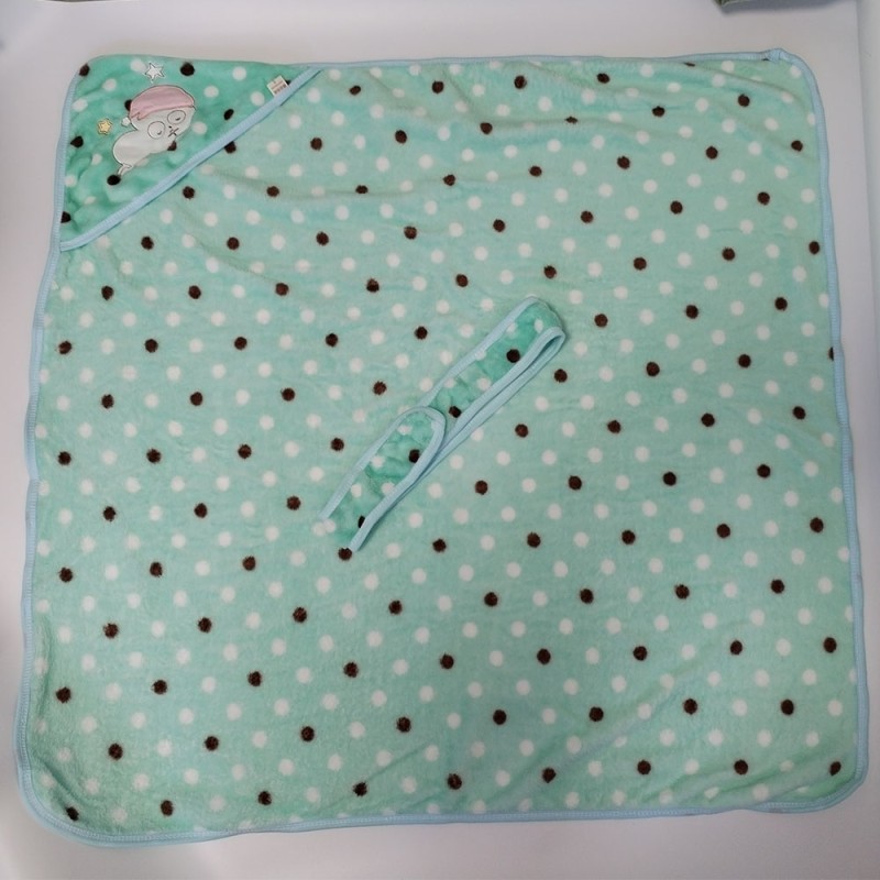 Baby Fleece Blanket Manufacturer - Hooded Wrapper All Season Soft Blanket 0-6 Months