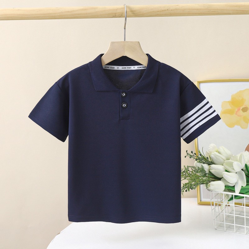 Boys Shirts Factory - Kids Crew Neck Short Sleeve T-Shirts Printed Bamboo T-Shirts