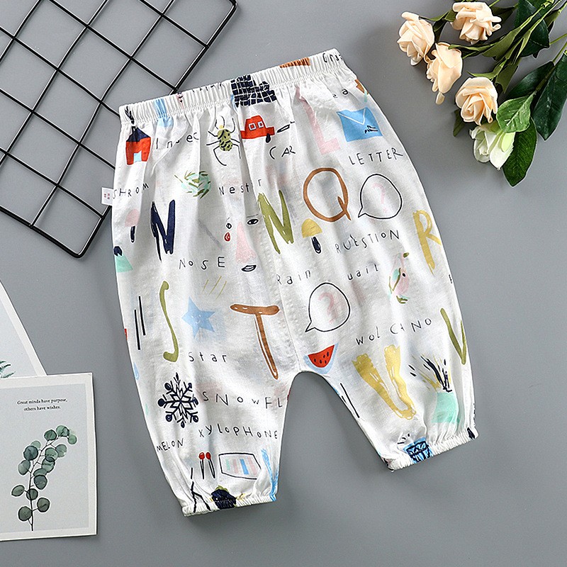 Summer Toddler Shorts Factory - Loose Fit Casual Five Point Kids Shorts Bloomers