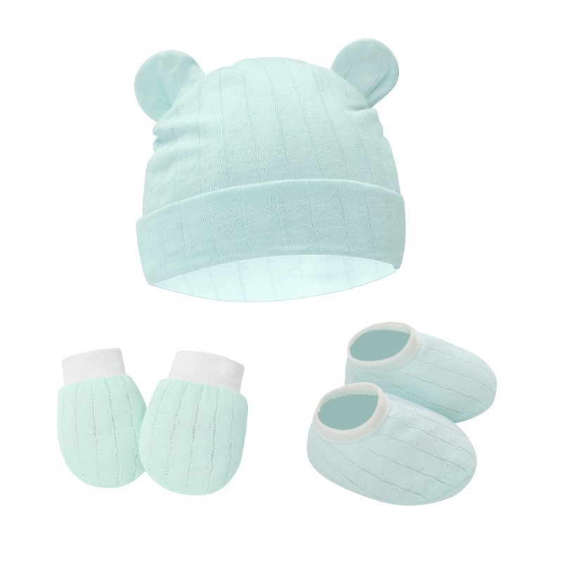 Newborn Baby Set Supplier - Mittens and Booties Set Toddler Beanie Cap Hat Sets