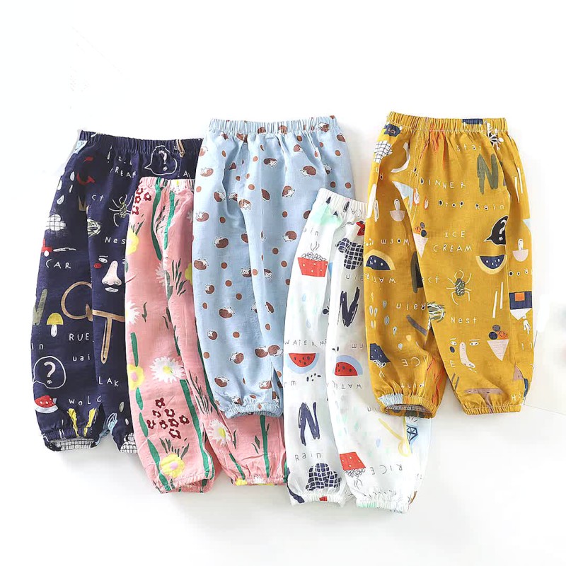 Summer Toddler Shorts Factory - Loose Fit Casual Five Point Kids Shorts Bloomers