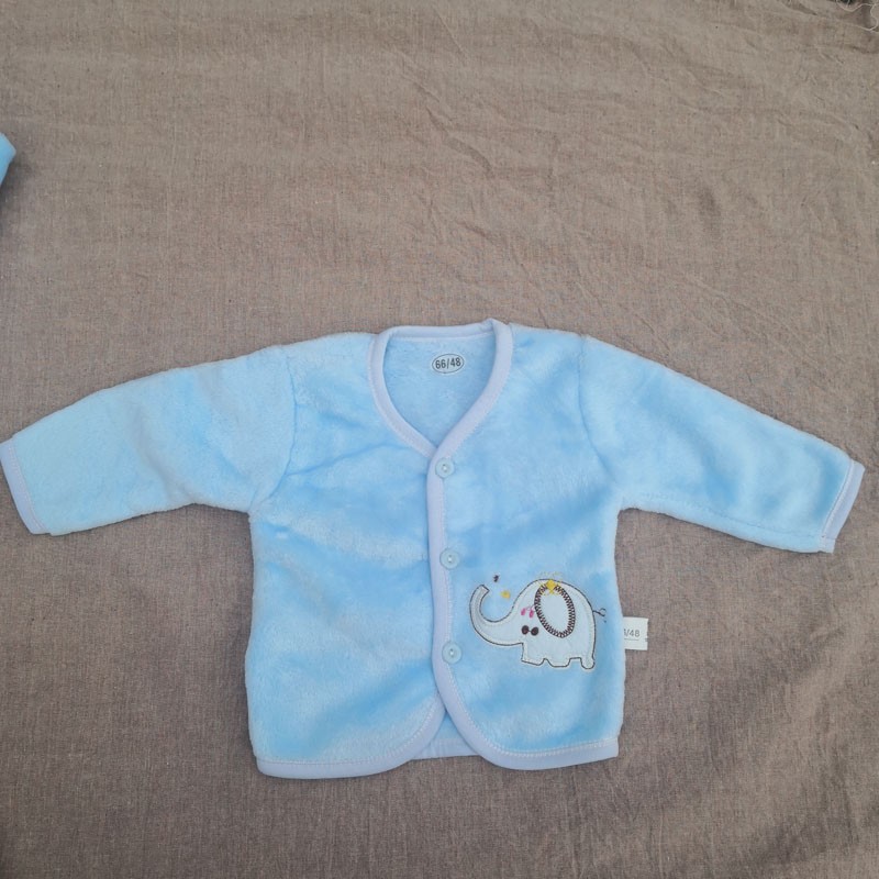 Baby Clothing Sets Manufacturer - Wholesale 6 Pieces Flannel Newborn Winter Clothes