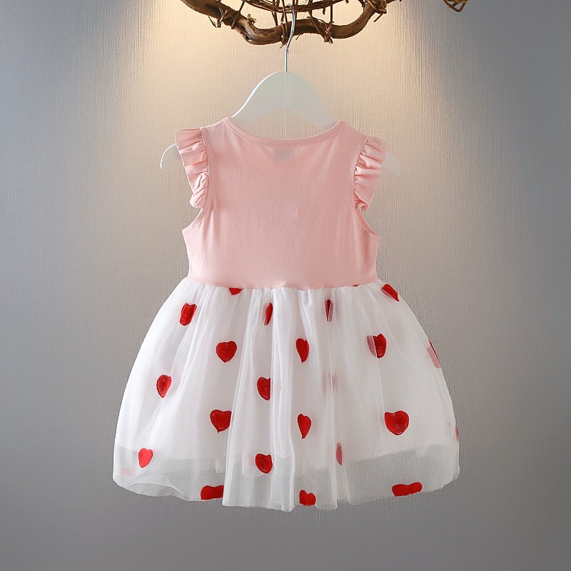 Little Girl Dresses Supplier - 1-7 Years Sleeveless Unicorn Tutu Dress Tulle Skirt