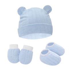 Newborn Baby Set Supplier - Mittens and Booties Set Toddler Beanie Cap Hat Sets